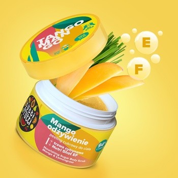 Farmona Tutti Frutti Mango Odżywianie, ujędrniający peeling cukrowy, 300 g