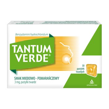 Zestaw Tantum Verde, areozol + pastylki