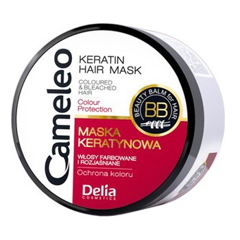 Delia Cameleo BB, maska keratynowa, włosy farbowane, rozjaśnione, 200 ml