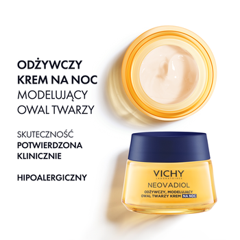 Zestaw Vichy Neovadiol Magistral, odżywczy i redukujący wiotczenie balsam na dzień, 50 ml + odżywczy i modelujący owal twarzy krem na noc, 50 ml