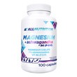 Allnutrition Magnesium+Ashwagandha+B6 (P-5-P), kapsułki, 100 szt.