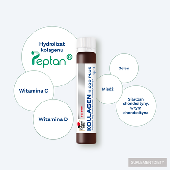 Doppelherz system Kollagen 11.000 PLUS, płyn, ampułki, 30 szt. x 25 ml