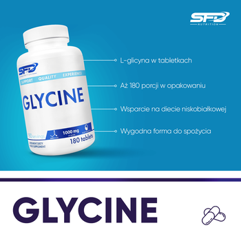 SFD Glycine, tabletki, 180 szt.