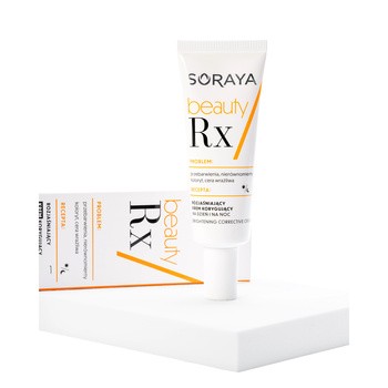 Soraya Beauty Rx, rozjaśniający krem korygujący, 50 ml