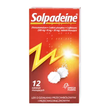 Solpadeine tabletki musujące 12 szt. [Omega Pharma]