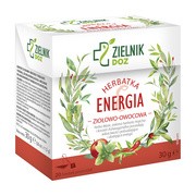 alt ZIELNIK DOZ Herbatka Energia, ziołowo-owocowa, 20 x 1,5 g