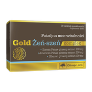 Olimp Gold Żeń-szeń complex, tabletki powlekane, 30 szt.