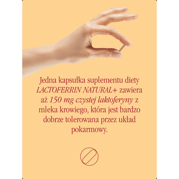 Health Labs, Lactoferrin Natural+, kapsułki, 30 szt.