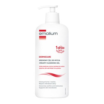 Emolium Dermocare, kremowy żel do mycia, 400 ml