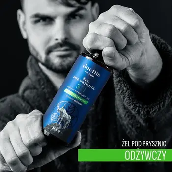 Sylveco Duetus For Men, odżywczy żel pod prysznic 3w1, 300 ml