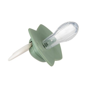 Canpol Babies, smoczek silikonowy Light touch 0-6 m symetryczny Goose, 2 szt.