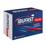 Ibufast Forte, 400 mg, tabletki powlekane, 50 szt.