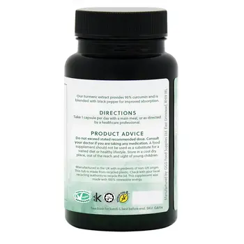 G&G, Turmeric & Curcumin, kapsułki, 60 szt.