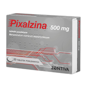 Pixalzina, 500 mg, tabletki powlekane, 20 szt.