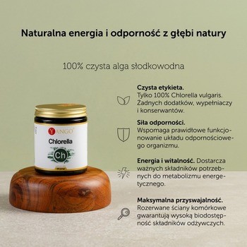 Yango Chlorella, proszek, 100 g