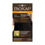 alt Biokap Nutricolor, farba do włosów, 3.0 ciemny brąz, 140 ml