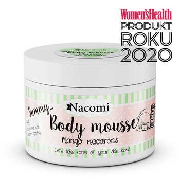 Nacomi, mus do ciała, makaroniki mango, 180 ml