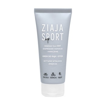 Ziaja Sport up minerały dla NMF, krem do rąk i stóp, 100 ml