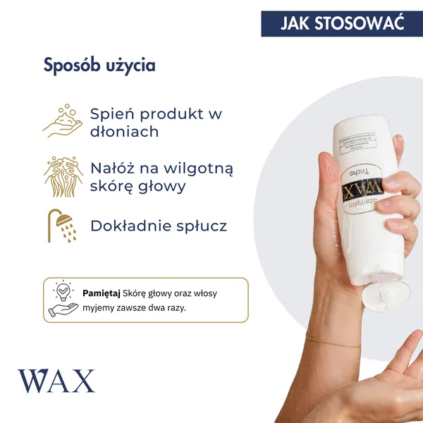 Шампунь Pilomax Wax Tricho против выпадения волос, для ослабленных волос, 200 мл — фото 5
