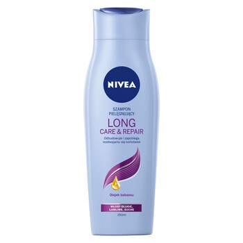 Nivea Long Care & Repair, szampon odbudowujący, 250 ml