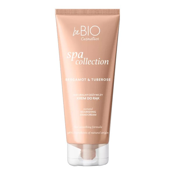 BeBio Spa Collection, natürlich, pflegend Handcreme, Bergamot &amp; Tuberose, 50 ml