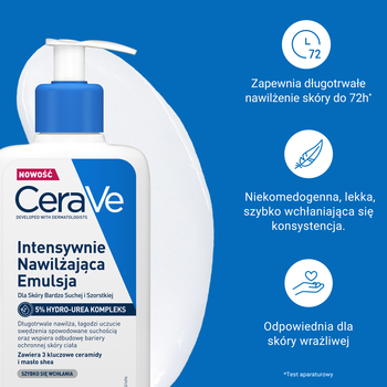 CeraVe, emulsja intensywnie nawilżająca, 236 ml