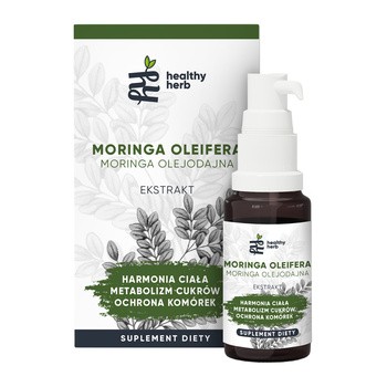 Healthy Herb Moringa Oleifera, krople, 30 ml