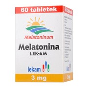 alt Melatonina, tabletki, 3 mg, (Lek-AM), 60 szt