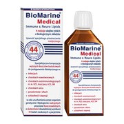 BioMarine Medical Immuno & Neuro Lipids, 4 rodzaje olejów rybich o biologicznym składzie, płyn, 200 ml