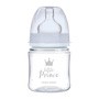 Canpol babies Easy Start Royal Baby, butelka szeroka, antykolkowa, niebieska, 120 ml, 1 szt.