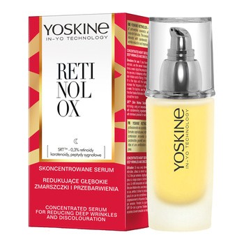 Yoskine Retinolox, serum na noc redukujące głębokie zmarszczki i przebarwienia, 30 ml