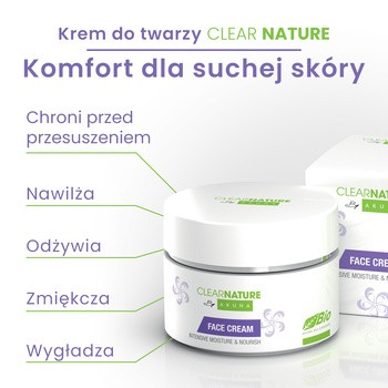 Akuna Clear Nature, krem do twarzy na dzień, 51 ml