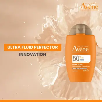 Avene Eau Thermale Ultra Fluid Perfector SPF50+, bardzo wysoka ochrona przeciwsłoneczna, 50 ml