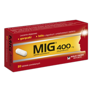 MIG, 400 mg, tabletki powlekane, 20 szt.