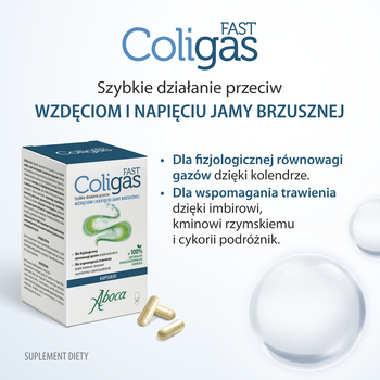 Coligas Fast, kapsułki, 30 szt.