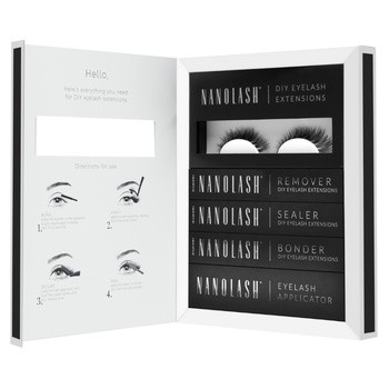 Nanolash DIY Eyelash Extensions Starter Kit, zestaw startowy do aplikacji sztucznych rzęs, Fantasy, 1 szt.