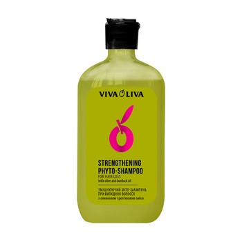 Viva Oliva, wzmacniający Fito-Szampon przeciw wypadaniu włosów z olejem łopianowym i oliwkowym, 400 ml