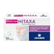 Bilastyna Hitaxa, 20 mg, tabletki, 20 szt. https://azcdn.doz.pl/image/d/product/34979532-scale-180x180.png