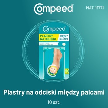 Plastry Compeed, na odciski między palcami, 10 szt.