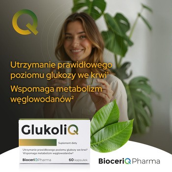 GlukoliQ, kapsułki twarde, 60 szt.