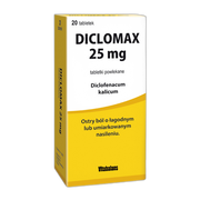 Diclomax, 25 mg, tabletki powlekane, 20 szt.