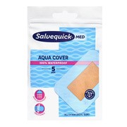 Salvequick Med Aqua Cover, plaster, 5 szt.