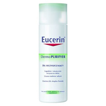 Eucerin Dermopurifyer, żel, oczyszczający, 200 ml