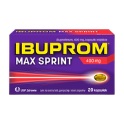 Ibuprom Max Sprint, 400 mg, kapsułki miękkie, 20 szt.