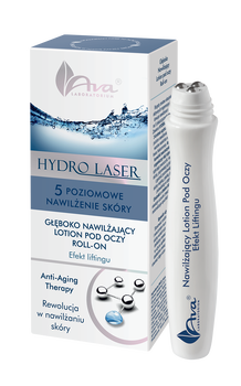 Ava Hydro Laser, krem pod oczy roll-on głęboko nawilżający, 15 ml
