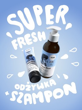 Yope Super Fresh, szampon do włosów, 300 ml