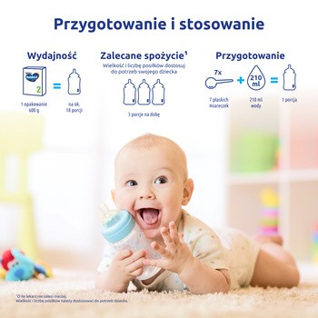Bebiko 2 NUTRIflor Expert, mleko następne dla niemowląt, 6 m+, 600 g