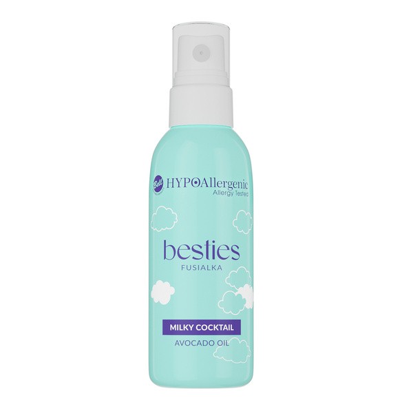 Bell Hypoallergenic Bell Hypoallergenic x Besties Milky Cocktail, odżywcza emulsja na twarz, szyję i dekolt, 01 Cute Cloud, 40 g