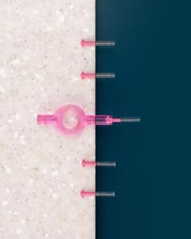 Curaprox CPS 08, szczoteczki międzyzębowe, różowe, wkłady uzupełniające, 8 szt.