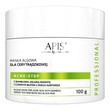 Apis Acne Stop, maska algowa dla cery trądzikowej z bambusem, zieloną herbatą i czarnym błotem z Morza Martwego, 100 g